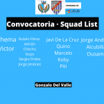 Convocatoria para el segundo derbi de la temporada ante la Granja